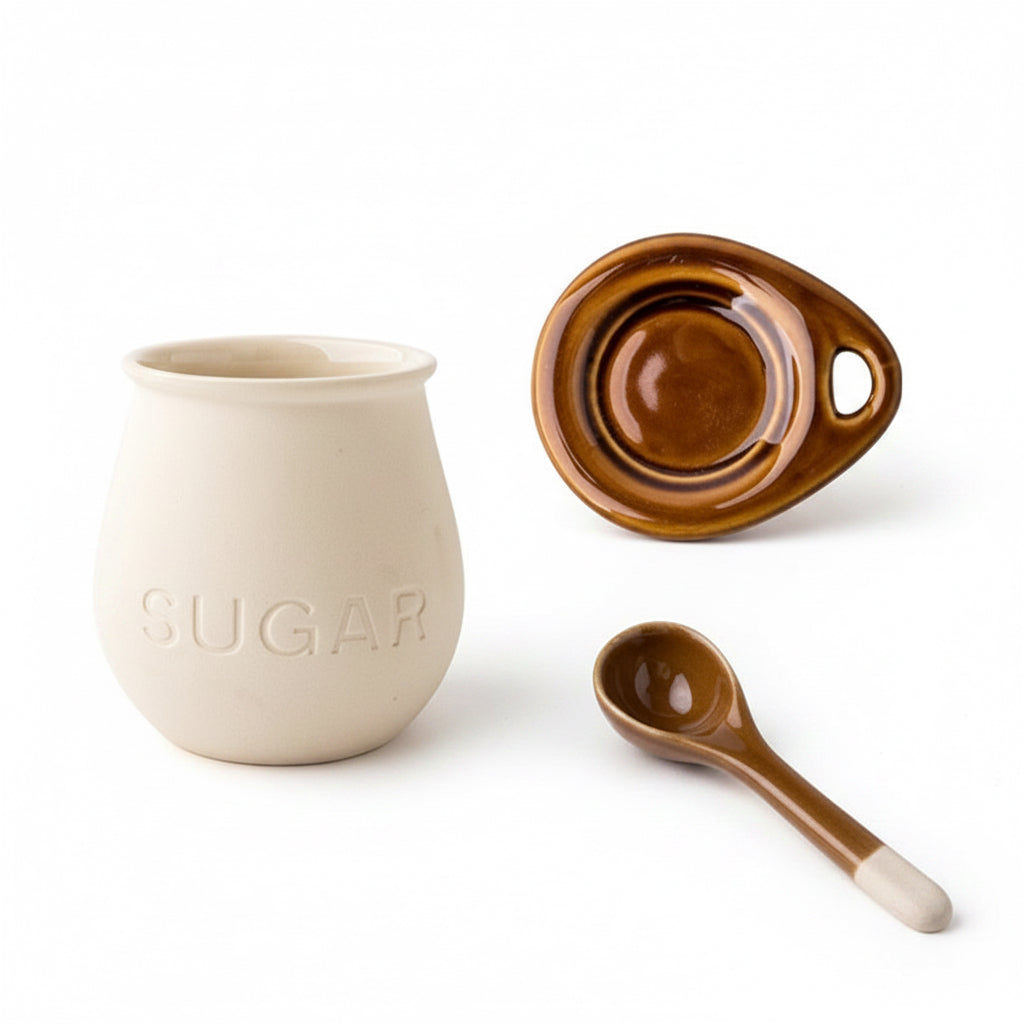 Sugar Ceramic Jar Set