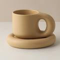 Hand-Painted Porcelain Coffee Cup Gift Set