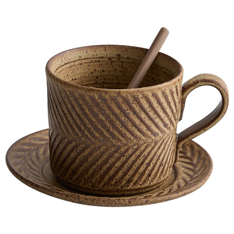 Mimosa Rustic Ceramic Coffee Mug