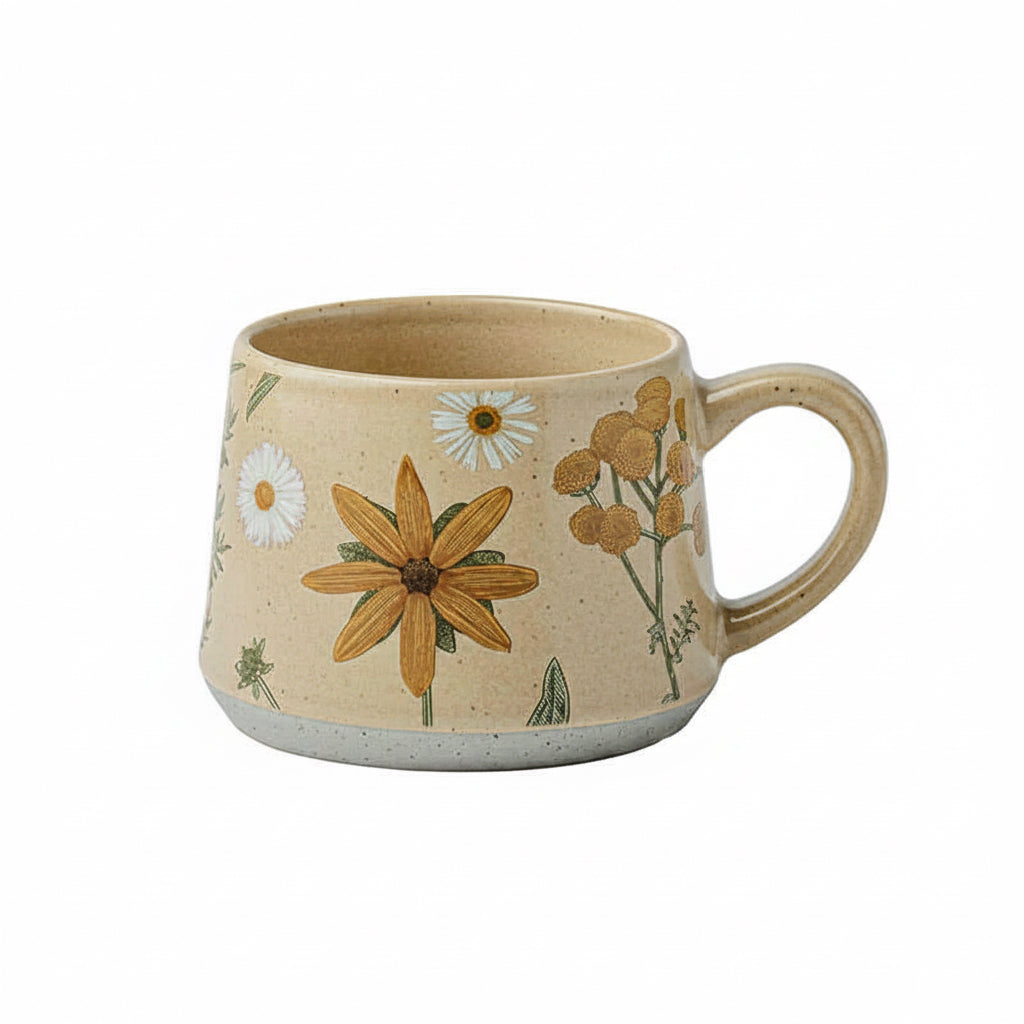 Flower Power Ceramic Mug