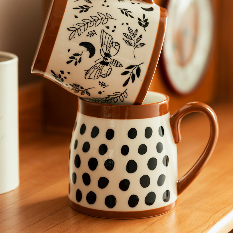 Japanese Style Large Ceramic Mug
