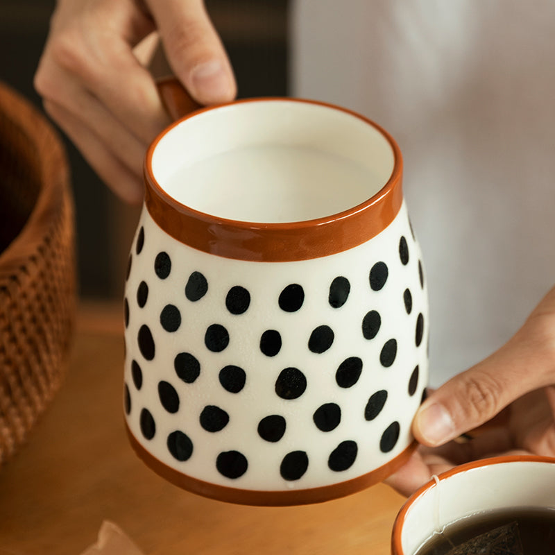 Japanese Style Large Ceramic Mug