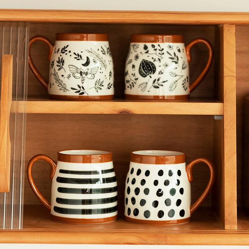 Japanese Style Large Ceramic Mug