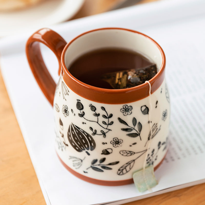 Japanese Style Large Ceramic Mug