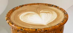 Ceramic Splash Ink Coffee Cup
