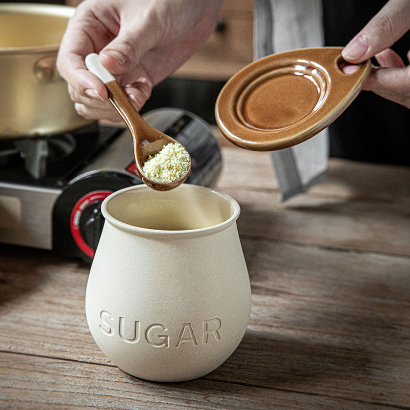 Sugar Ceramic Jar Set