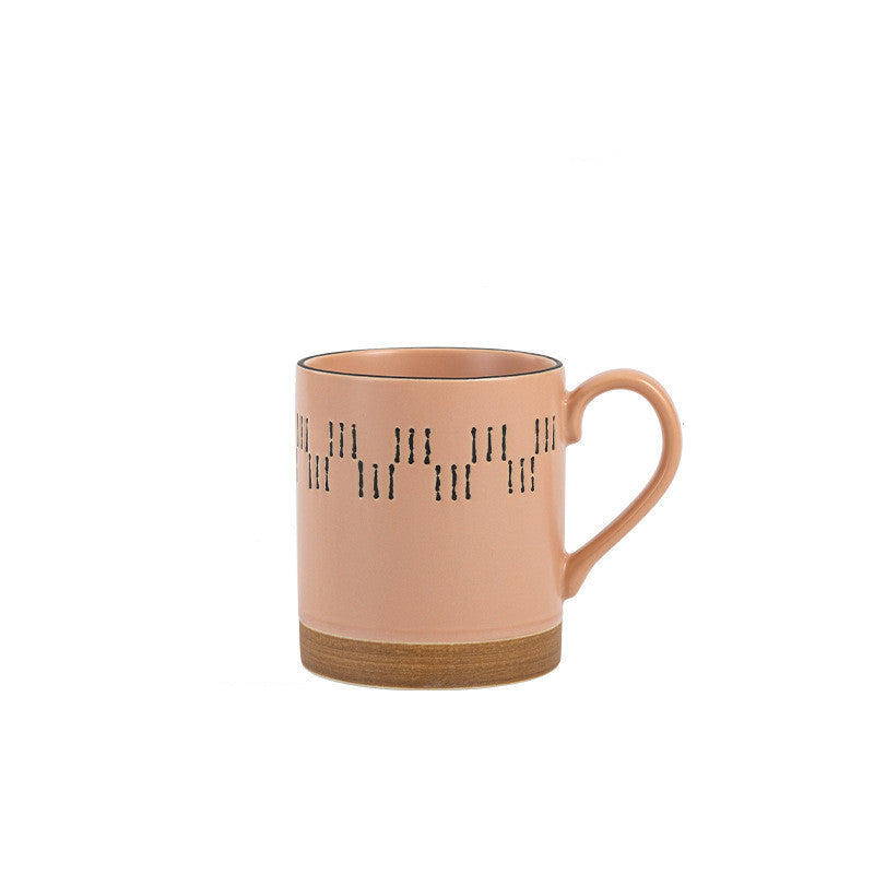 Hand-Painted Large Capacity Mug