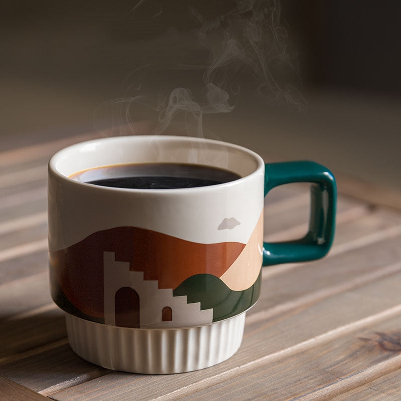 Oasis Vintage Ceramic Mug